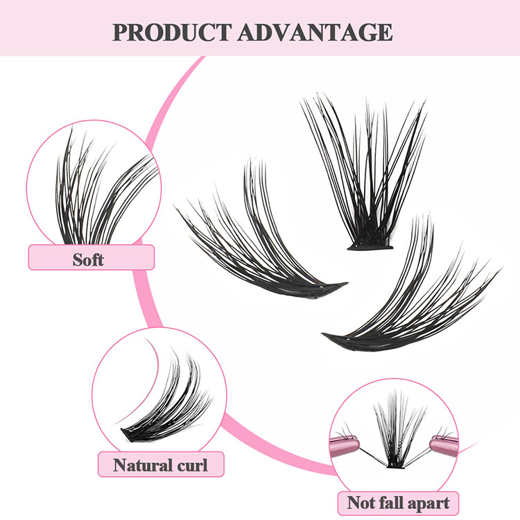 Wispy Lash Clusters